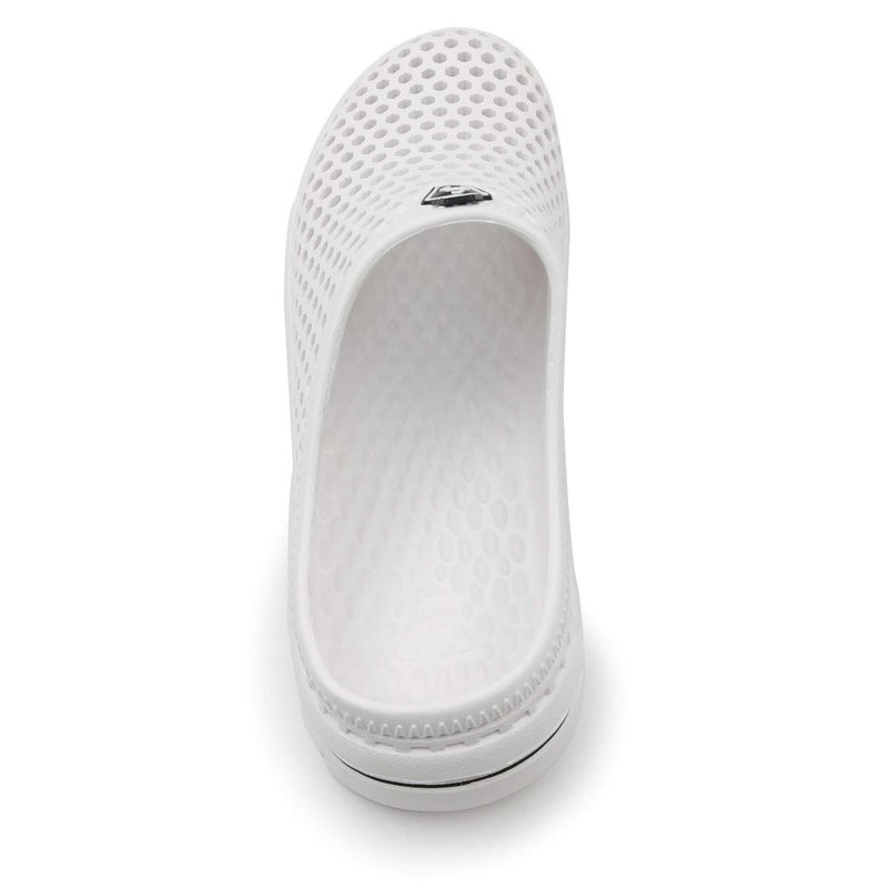 Amoji Garden Clogs Shower Sandals Yard Gardening Beach Water Plastic Rubber House Indoor YY161 White 6 Women/5 Men - Image 4